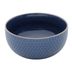 Bowl Porcelana Drops Azul com Detalhe Metalizado - 700ml