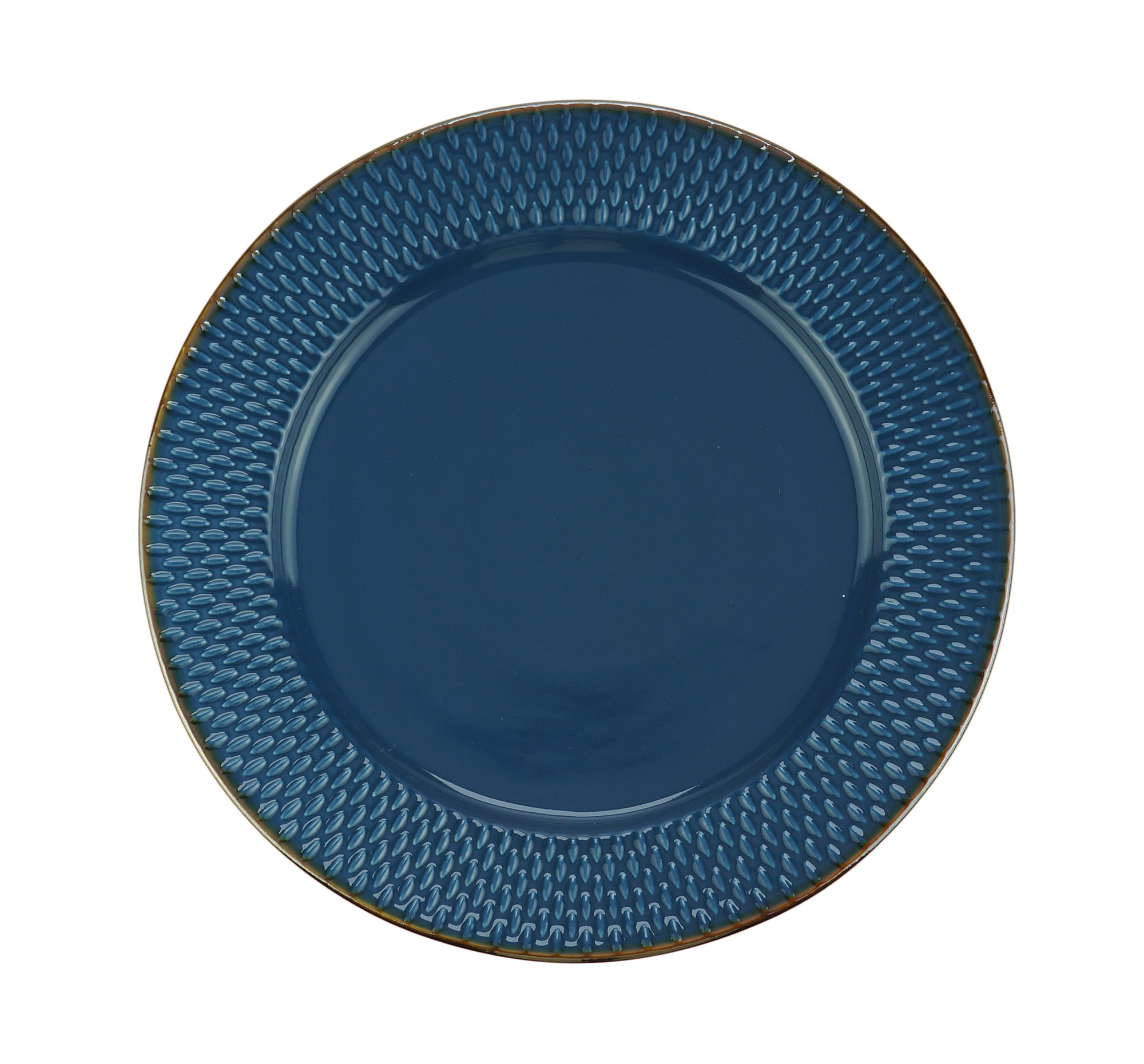 Prato Raso Coupe 17,8cm Ocean Azul Oscuro Porcelana Corona - Maesttro  Utensílios Profissionais