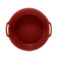 Mini Travessa Caçarola Porcelana Nordica Vermelho Matt - 16 cm