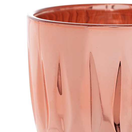 Taça Vidro para Água Greek Rose Gold - 345 ml