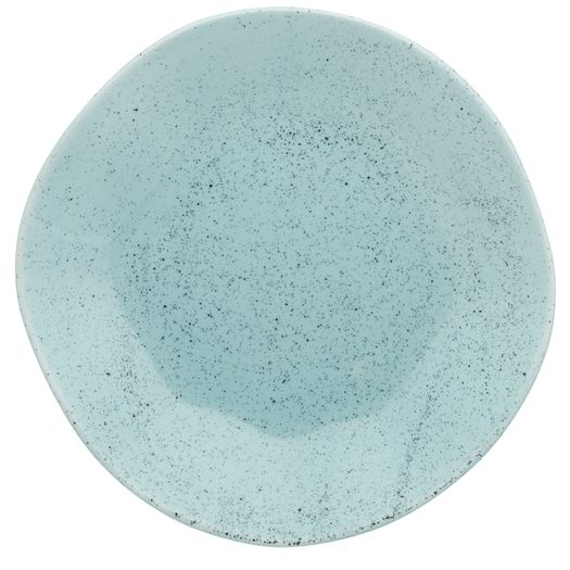 Prato Raso Porcelana Azul Ryo Blue Bay - 27,5cm