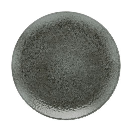 Prato Raso Cerâmica Moon Cinza - 26 cm