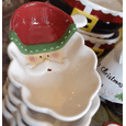 Bowl Natalino Papai Noel em Cerâmica 18cm