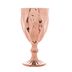 Taça Para Água de Vidro Diamond Rose Gold - 325 ml