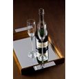 Jogo 6 Taças de Cristal Ecológica para Champagne Espumante Transparente 220ml
