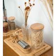 Kit de 6 Mini Colheres de Bambu Natural