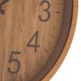 Relógio de Parede Wood Estilo Madeira Bambu 30cm
