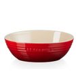 Bowl Cerâmica Oval Vermelho 30cm Le Creuset