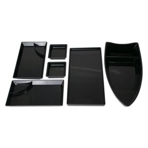 Kit para Sushi Preto 6 Peças