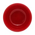 Jogo 2 Mini Bowls de Cerâmica Retrô Vermelho 10cm