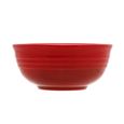 Jogo 2 Mini Bowls de Cerâmica Retrô Vermelho 10cm