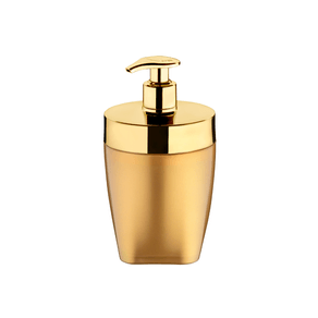 Dispenser Porta Sabonete Liquido Dourado 16cm