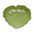 Folha Decorativa Banana Leaf em Cerâmica Verde 23,5cm