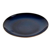 Prato Raso Noir em Cerâmica Azul 27cm