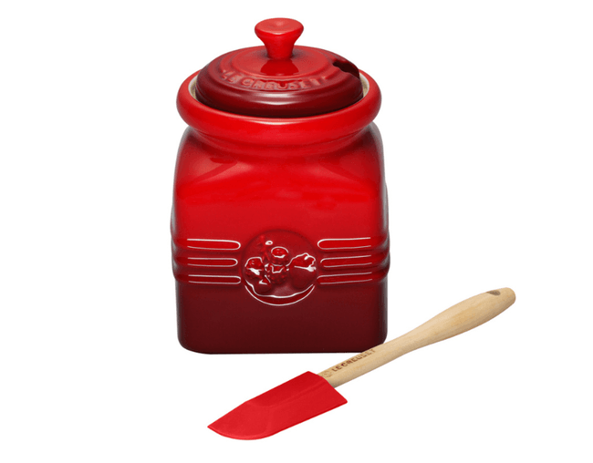 Pote para Geleia em Cerâmica Vermelho 450ml Le Creuset