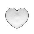 Bowl Vidro Martelado Coração Heart - 15 cm