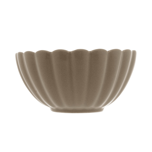 Jogo 2 Bowls em Porcelana Petala Areia Matt 12cm