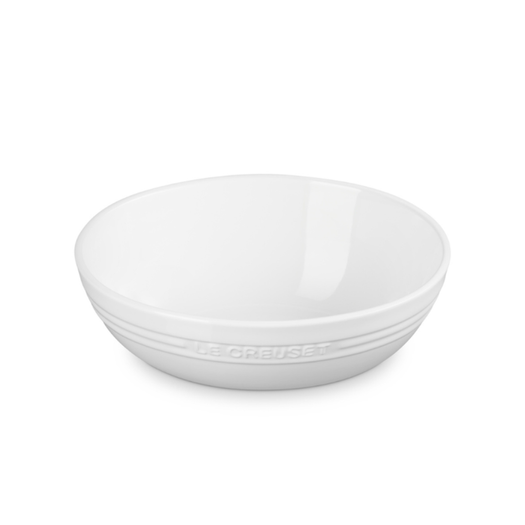 Bowl Cerâmica Oval Branco 29cm Le Creuset